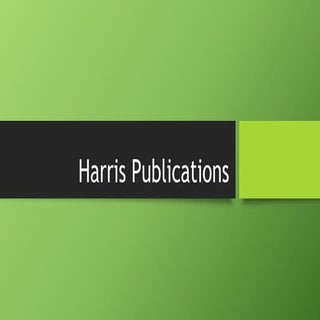 Harris publications