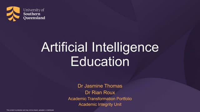 Harristown AI and Education.pptx