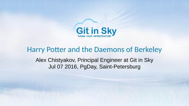 Harry Potter and the Daemons of Berkeley