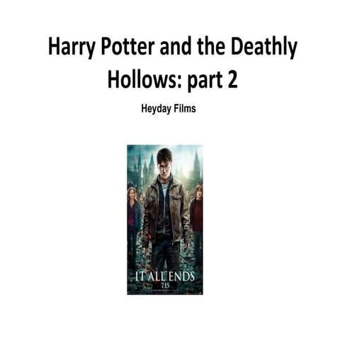 Harry potter and the deathly hollows