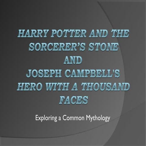 Harry potter and the sorcerer’s stone