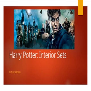 Harry potter interior set