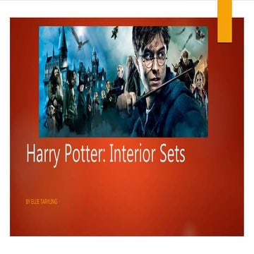 Harry potter interior set