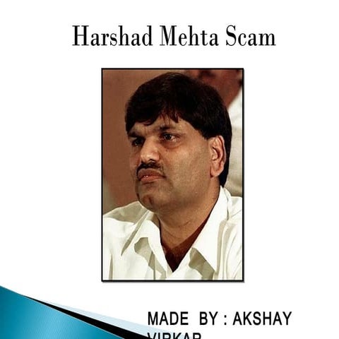 Harshad Mehta Scam