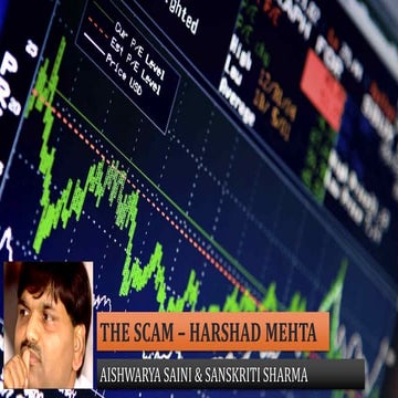 Harshad mehta scam