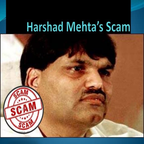 Harshad mehta’s scam