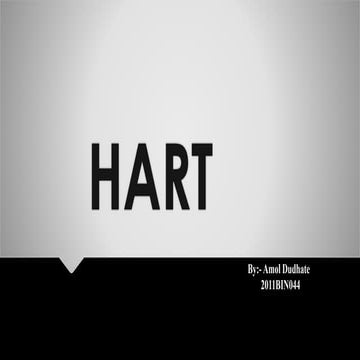 HART protocol for network data communication