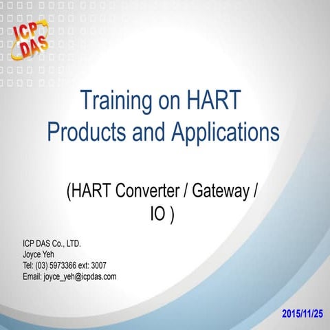 Hart Protocol Introduction | PPTX