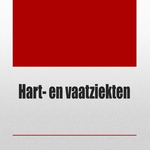 Hart en vaatziekten