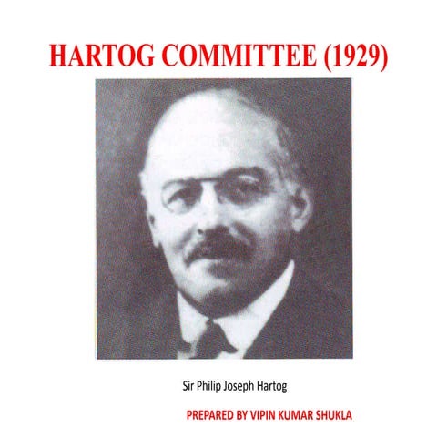 Hartog committee (1929)