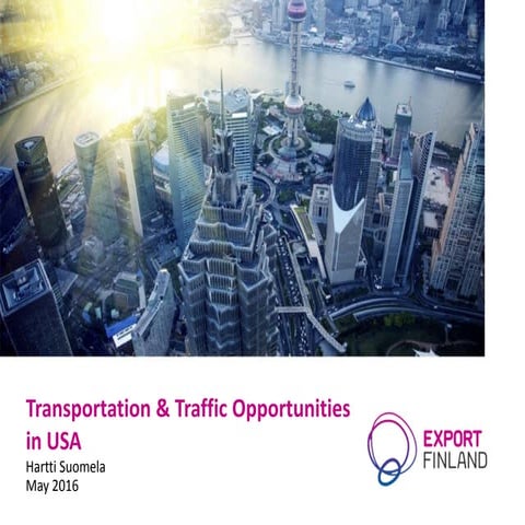 ITS and MaaS opportunities in USA