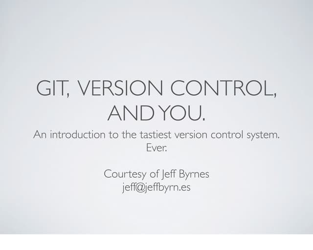 Harvard ABCD-WWW Git presentation