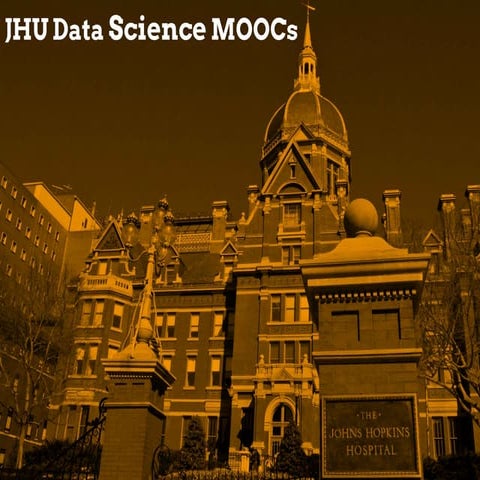 JHU Data Science MOOCs - Behind the Scenes | PPT