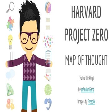 Harvard #projectzero - #visiblethinking - map of thought by Andoni Sanz