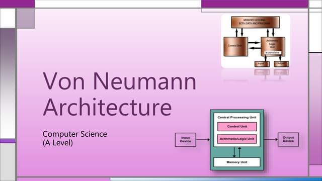 Harvard vs Von Neumann Architecture