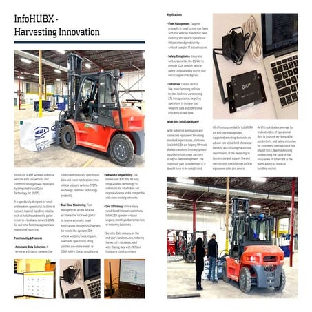 Curated visual reference: Configuring Wireless Network For Fleet Management Reference: Infohubx Advanced Wireless Fleet Management For Industrial Vehicles