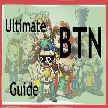 Harvestmoon back to nature master guide