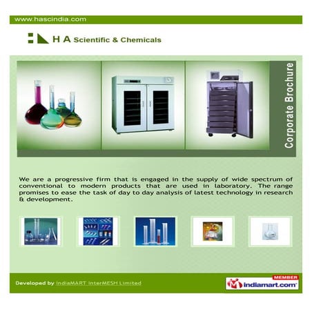 H A Scientific & Chemicals, Ahmedabad, laboratory products