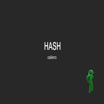 [Crypto Course] Hash