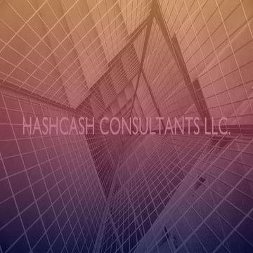 HashCash Consultants overview 