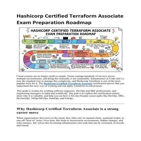 Hashicorp Certified Terraform Associate Exam Preparation Roadmap.pdf