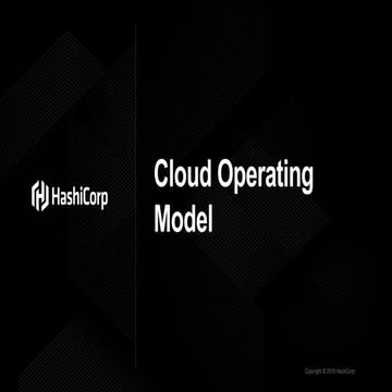 Hashicorp corporate pitch deck Spanish