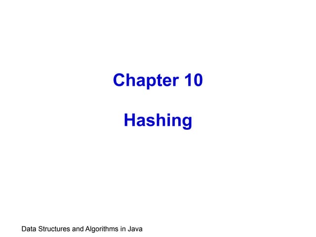 Technology Algorithm Data Structure Hashing.pptx