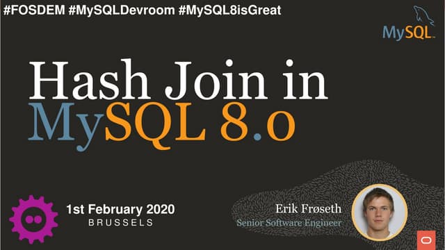 Hash join in MySQL 8