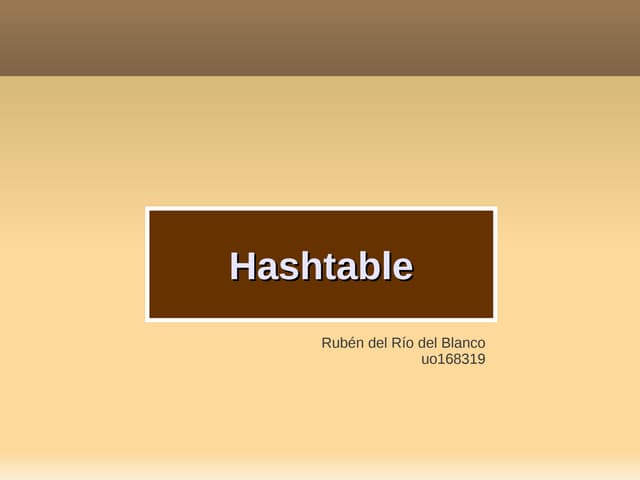 Hashtable