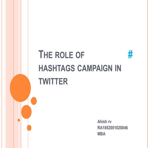 History and Power of #hashtags | PDF