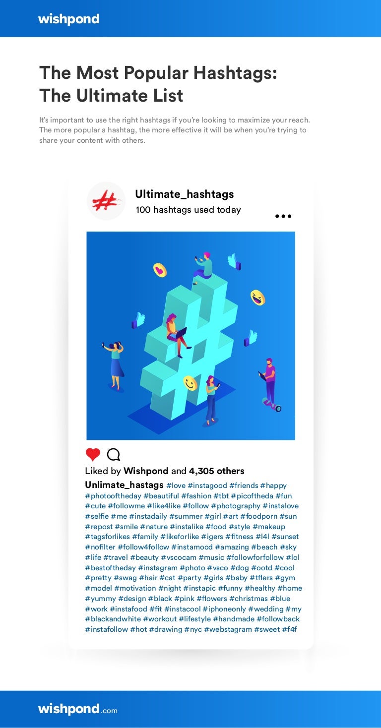 The Most Popular Hashtags The Ultimate List