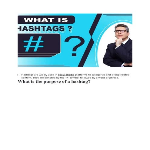 Hashtag (#Hashtag) | PDF