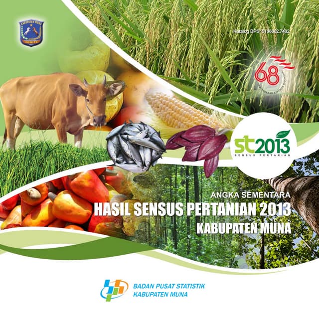 Hasil sensus pertanian kabupaten muna