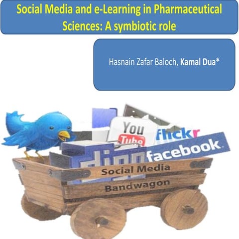 Social Media and e-Learning in Pharmaceutical Sciences.conference 2013