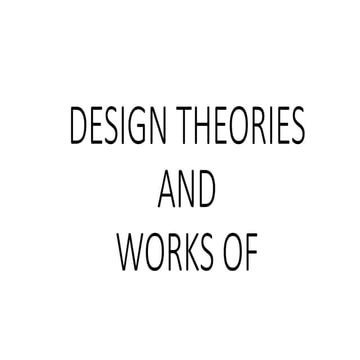 Architects and their works