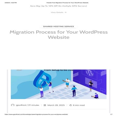 Hassle-Free Migration Process for Your WordPress Website.pdf