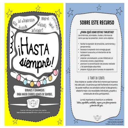 Rituales y dinámicas para cierres significativos | PPT