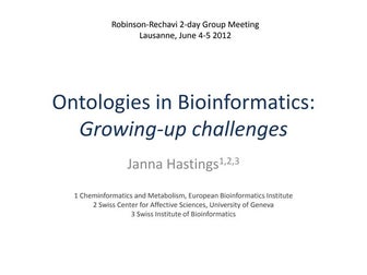 Bio-ontologies in bioinformatics: Growing up challenges