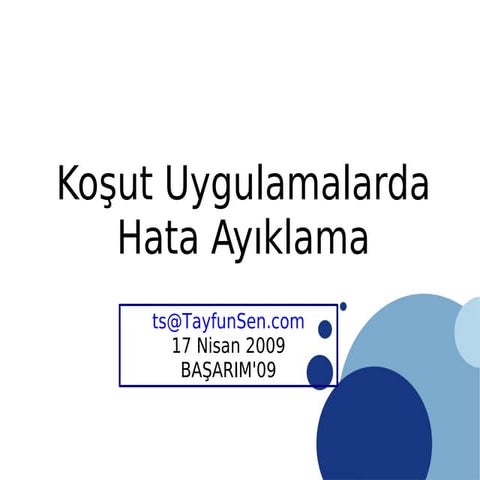 Hata Ayiklama