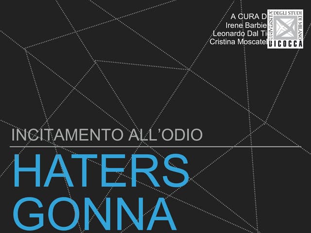 Haters gonna hate