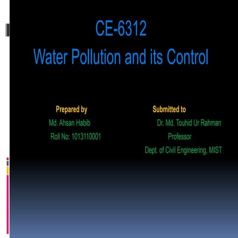 Water pollution in Dhaka City (Hatirjheel    dhaka , bangladesh)