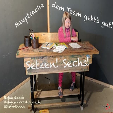 Hauptsache dem Team geht's gut? Setzen! Sechs!