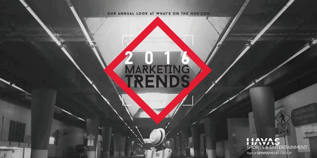 Havas Sports and Entertainment 2016