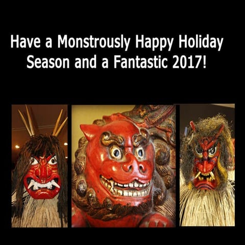 Have an incredibly fantastical holiday season and a wonderful 2017