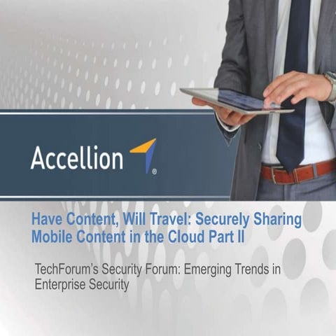 Have content, will travel  securely sharing mobile content in the cloud part II