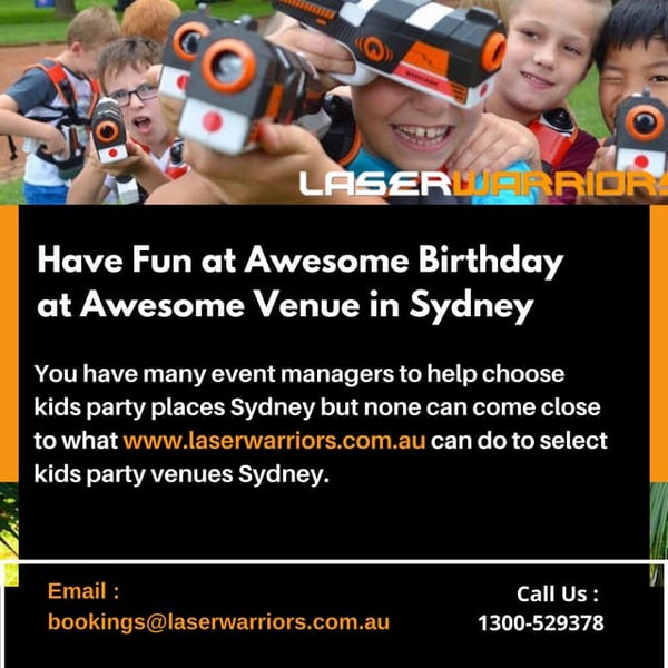 Best Ideas For Kids Birthday Party In Sydney