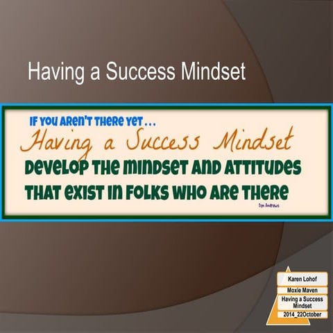 Success mindset | PPTX