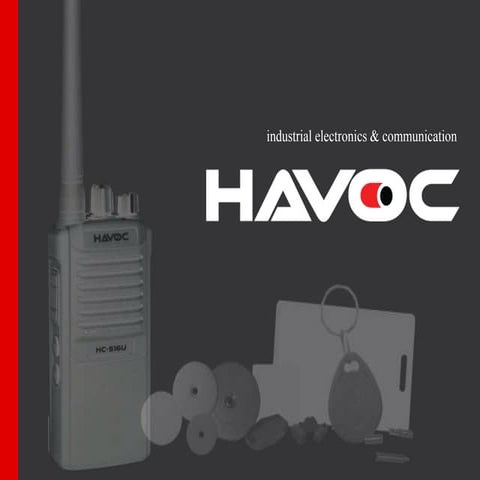 Havoc industrial electronice and techonology   rfid and two-way radios - 2015
