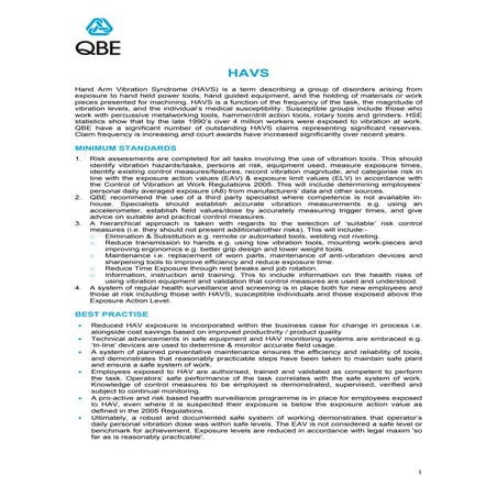 Work Related Dermatitis Qeb Standards 11 | PDF
