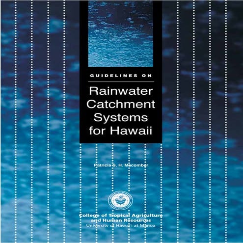 Rainwater Harvesting Education in Texas